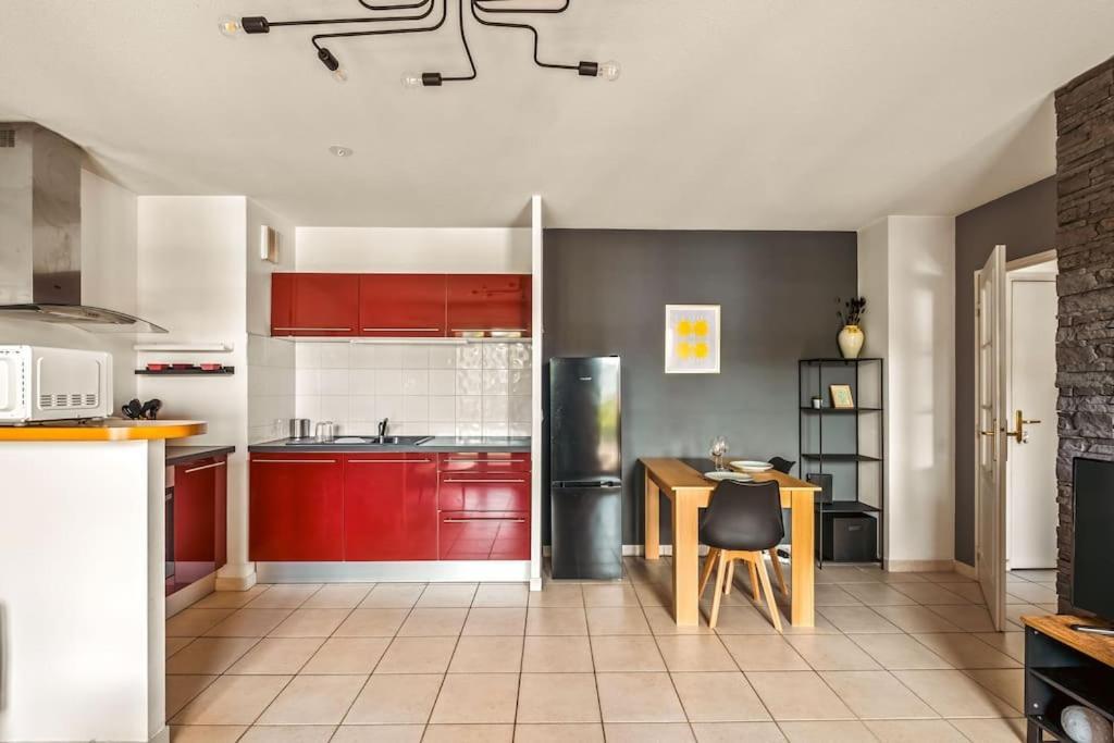 Apartament T2 Paisible Vaise, Avec Parking Metro Direct Bellecour Lyon Zewnętrze zdjęcie