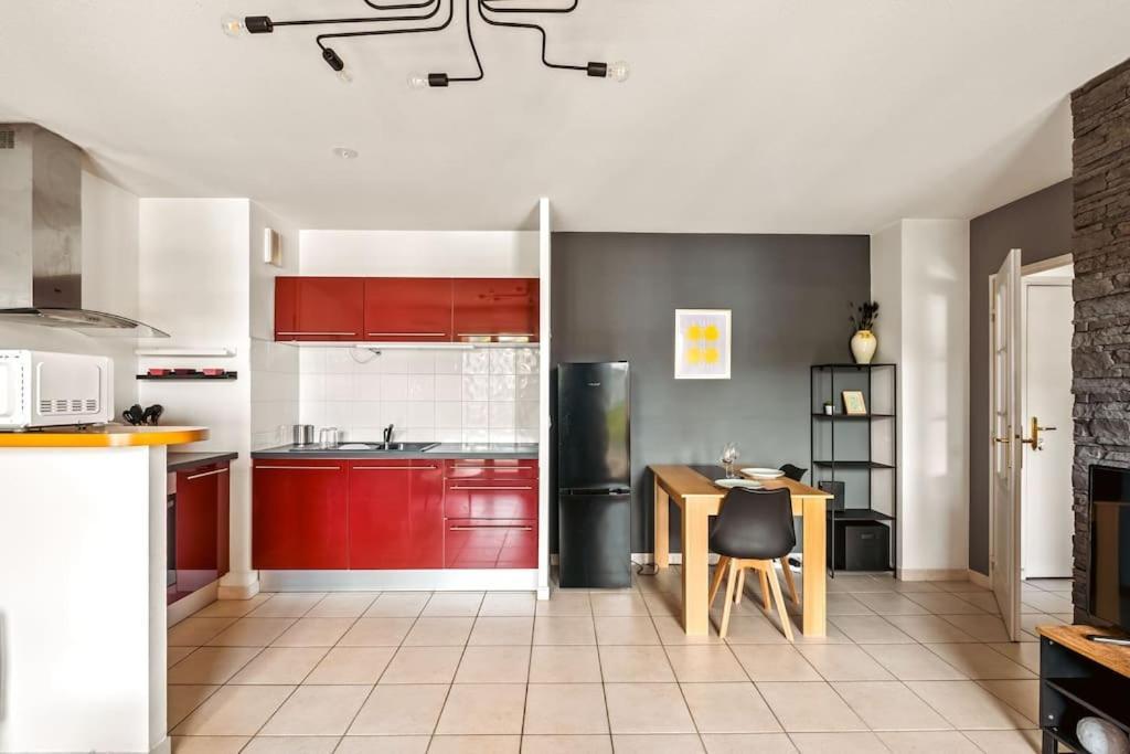 Apartament T2 Paisible Vaise, Avec Parking Metro Direct Bellecour Lyon Zewnętrze zdjęcie