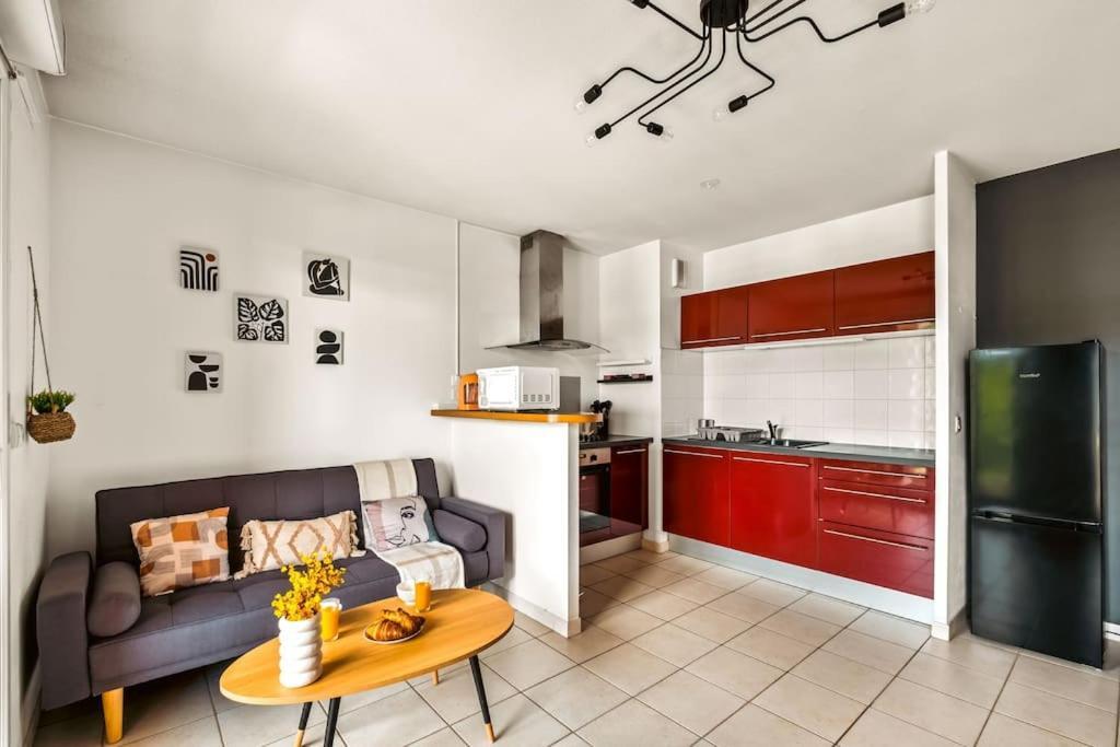 Apartament T2 Paisible Vaise, Avec Parking Metro Direct Bellecour Lyon Zewnętrze zdjęcie