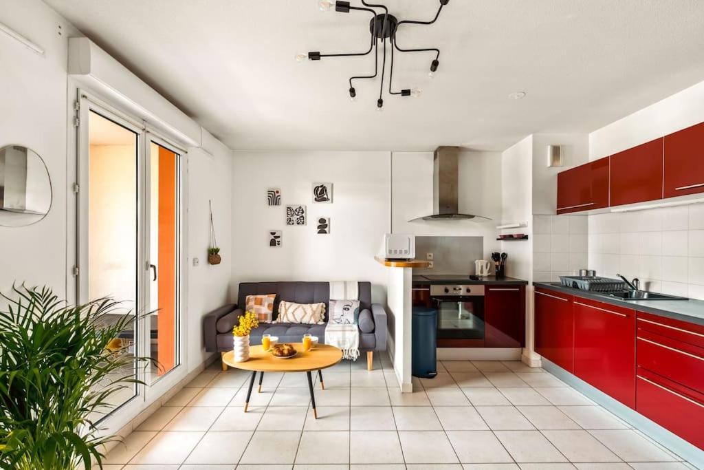Apartament T2 Paisible Vaise, Avec Parking Metro Direct Bellecour Lyon Zewnętrze zdjęcie